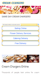 Mobile Screenshot of cream-chargers.org