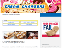 Tablet Screenshot of cream-chargers.org